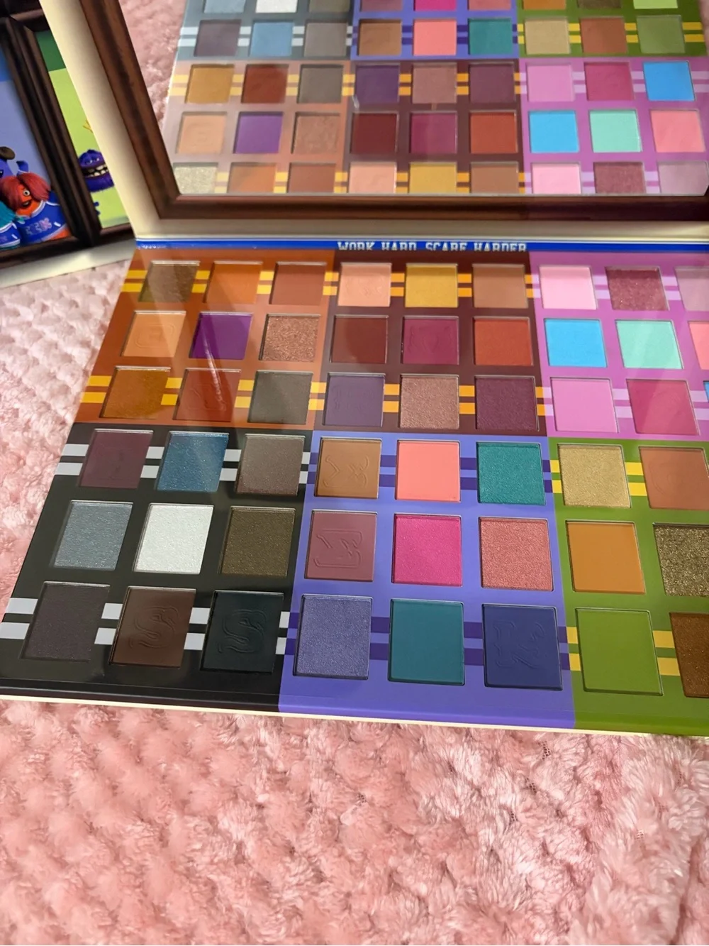 Revolution DISNEY PIXAR MONSTERS UNIVERSITY Large Eyeshadow Palette 54 Shades!